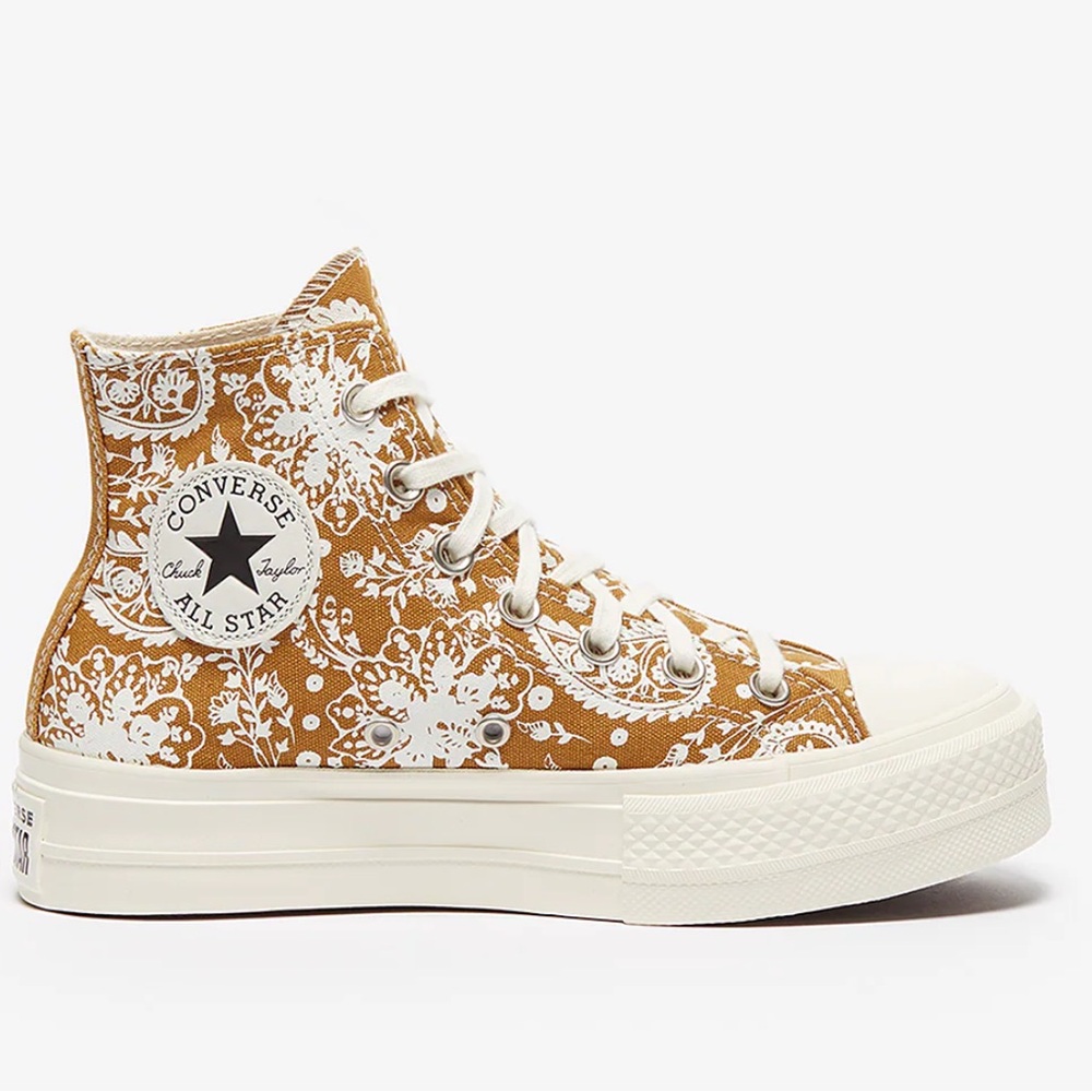 Floral Platform Converse